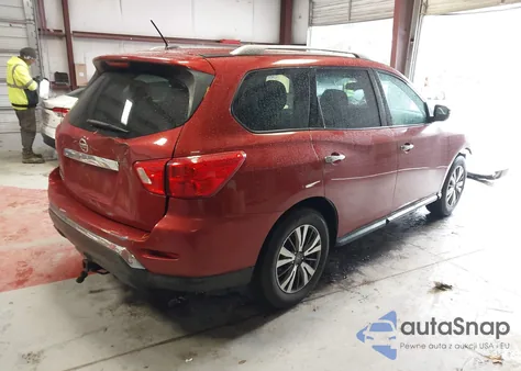 2017 Nissan Pathfinder Sv из США, поврежденный, VIN 5N1DR2MN4HC649136